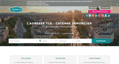 Desktop Screenshot of ladresse-crepyenvalois.com
